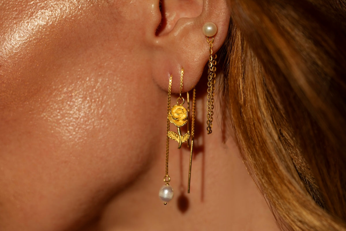 I bloom earrings