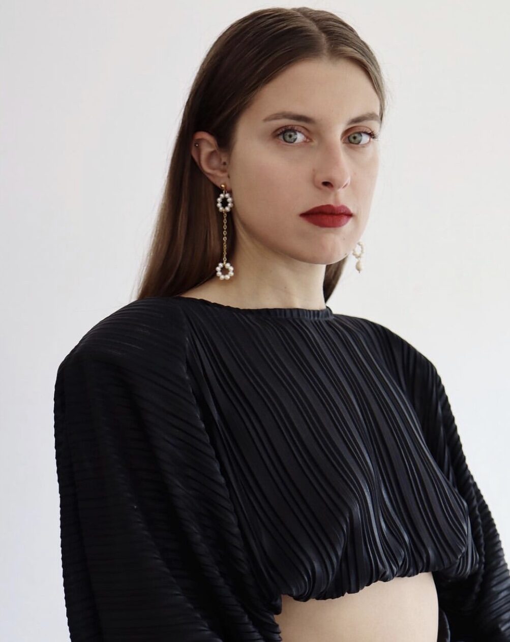 Mismatched Pearl earrings