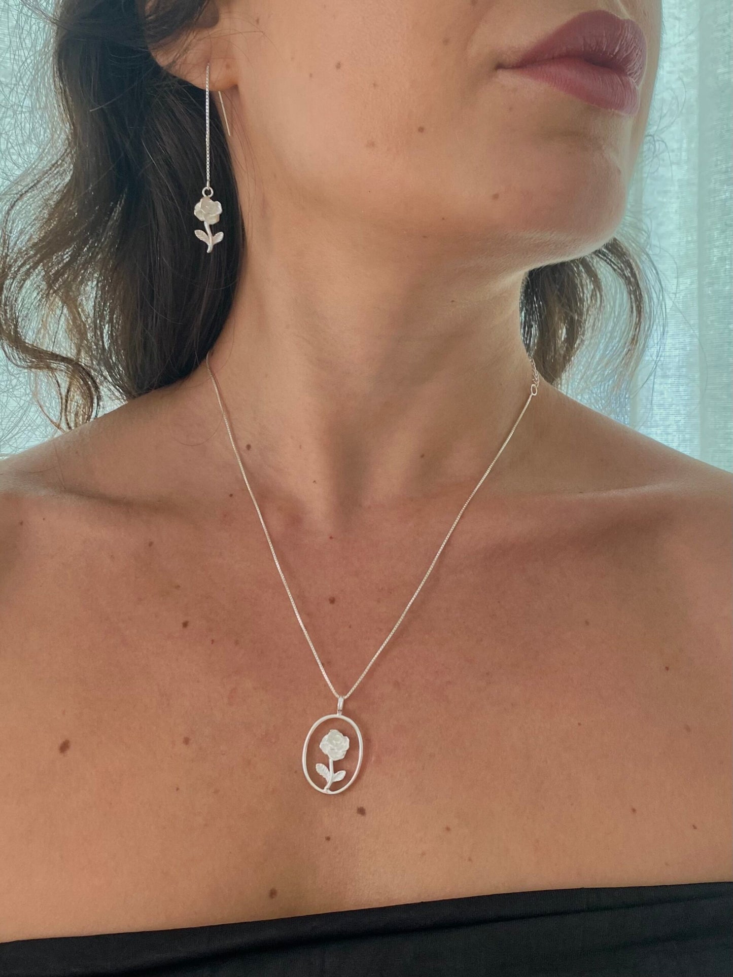 I bloom earrings