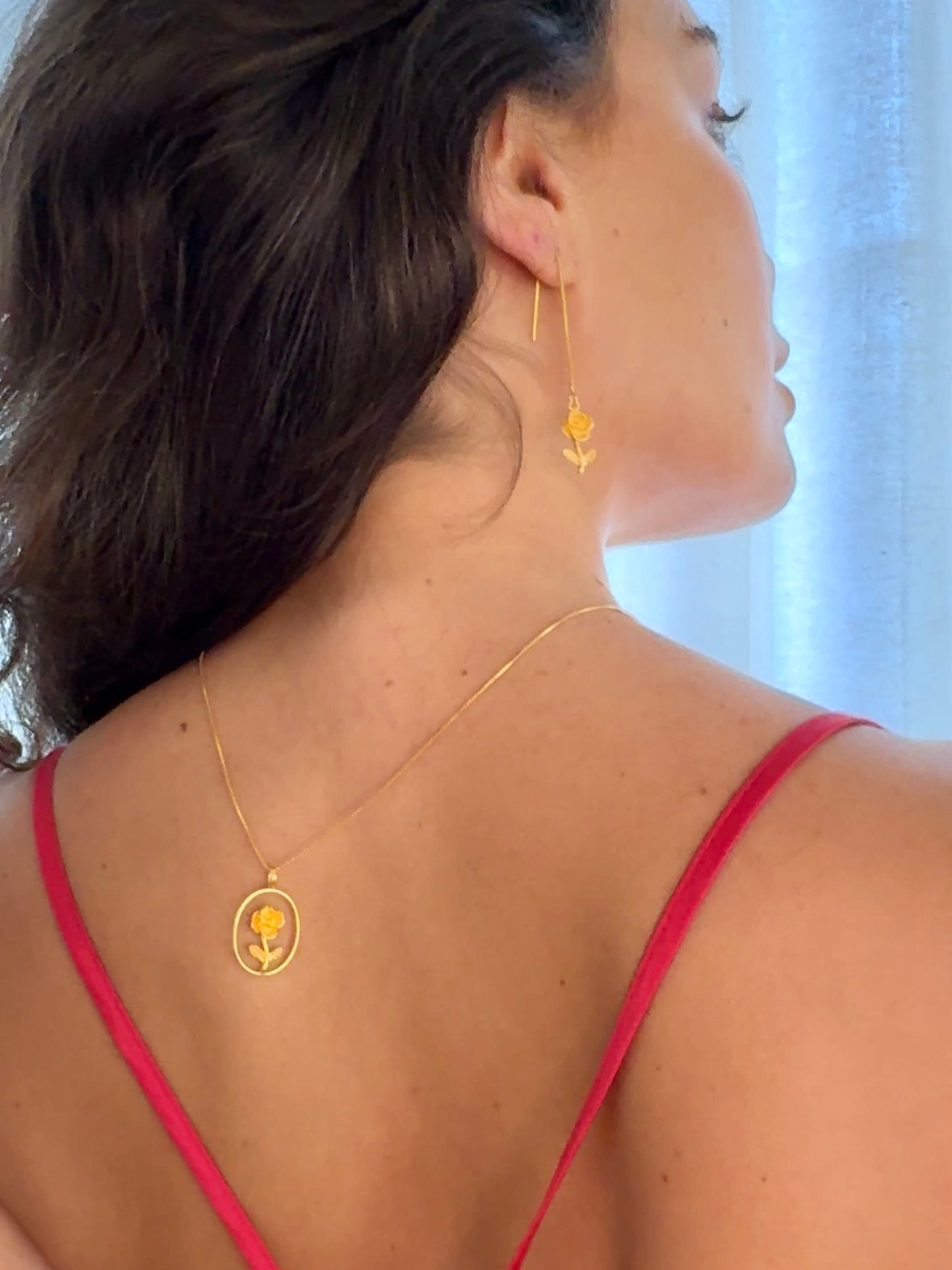 I bloom earrings