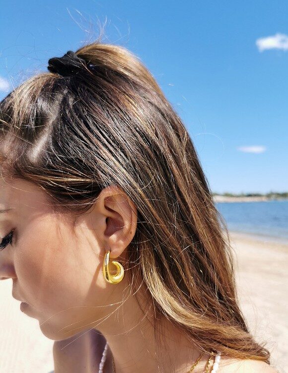 Drop earrings