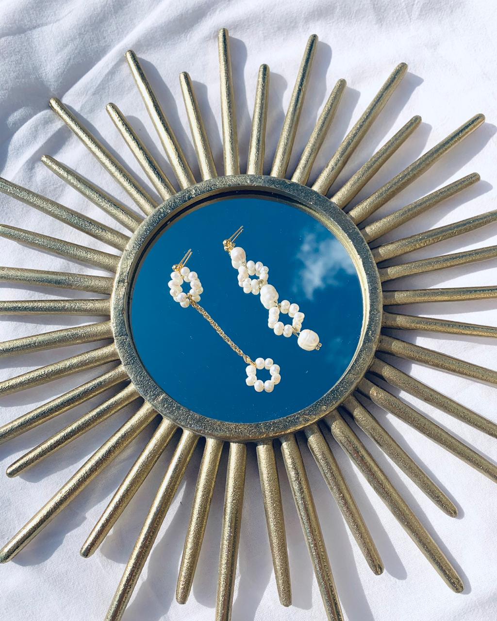 Mismatched Pearl earrings