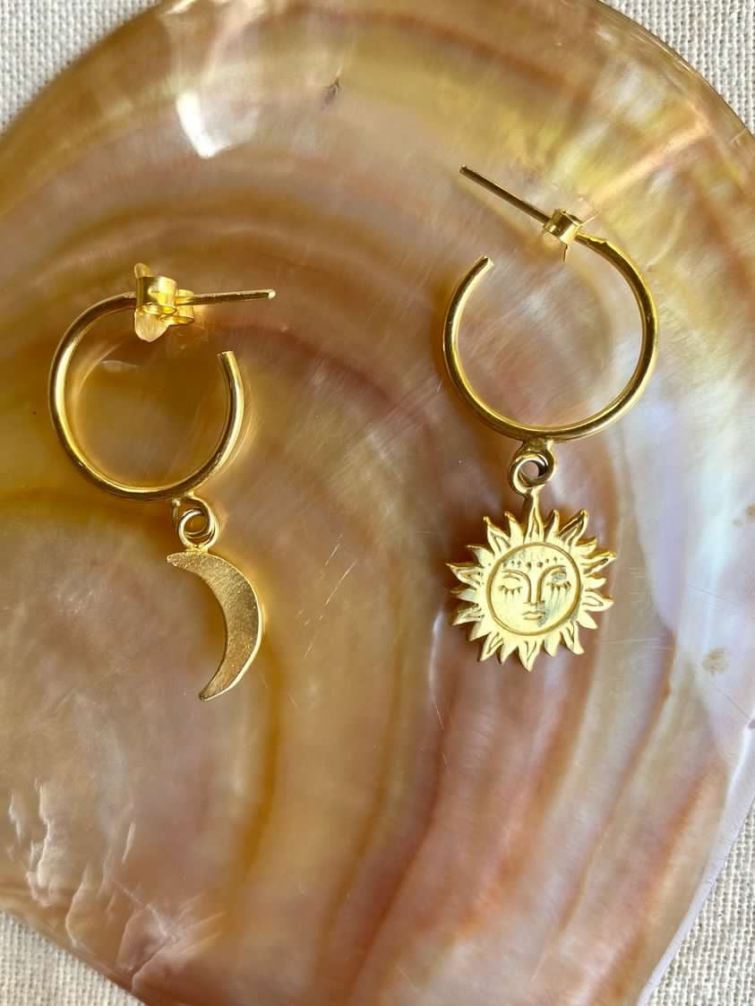 Crescent Moon Earrings