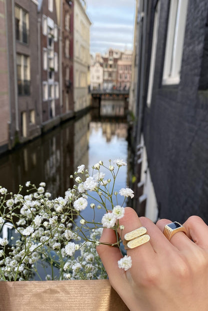Double chunky ring