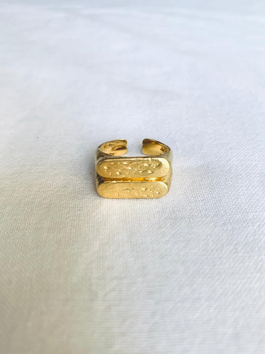 Double chunky ring