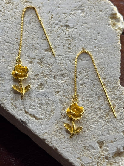 I bloom earrings