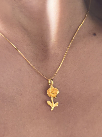 I bloom necklace