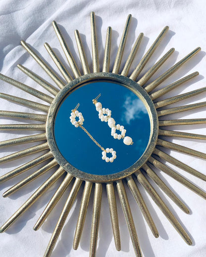 Mismatched Pearl earrings
